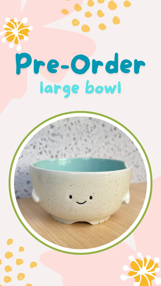 PRE-ORDER Large Smiley Bowl