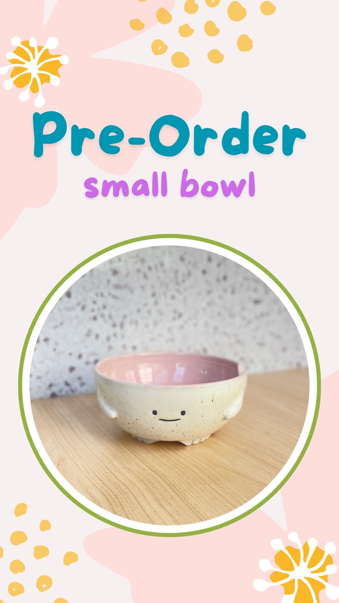 PRE-ORDER Small Smiley Bowl